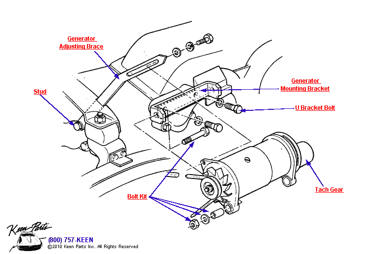Generator Diagram for a C1 Corvette