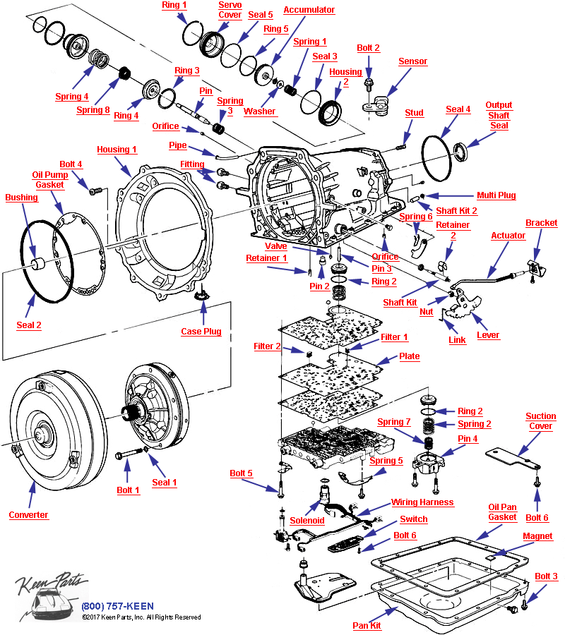  Diagram for a 2001 Corvette