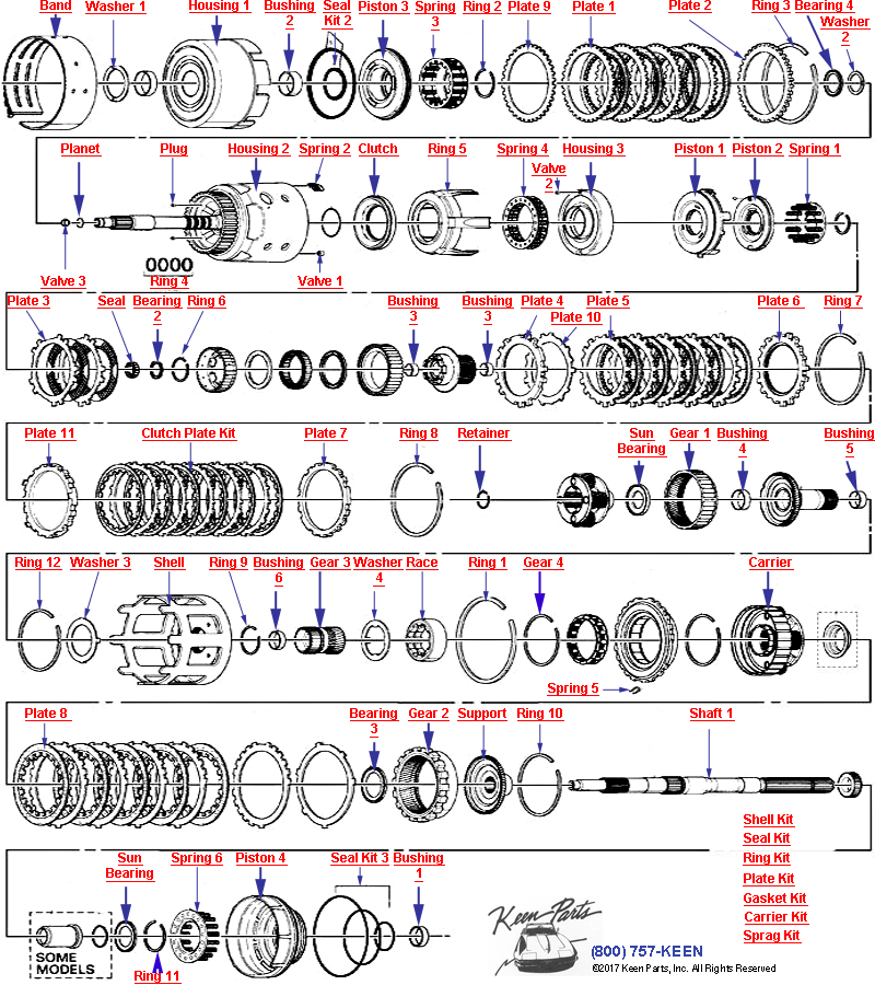 Automatic Transmission- Part 2 Diagram for a 2002 Corvette