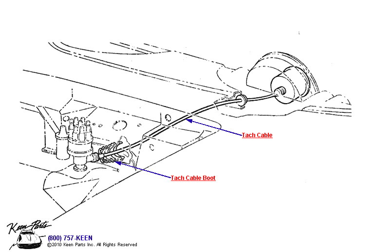 Fuel Injection Tach Diagram for a 1998 Corvette