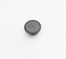 Corvette Oil Cap Rubber Push-In with Oil Letters Only