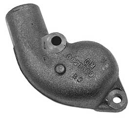 Corvette Cast Iron Thermostat Housing with Gasket