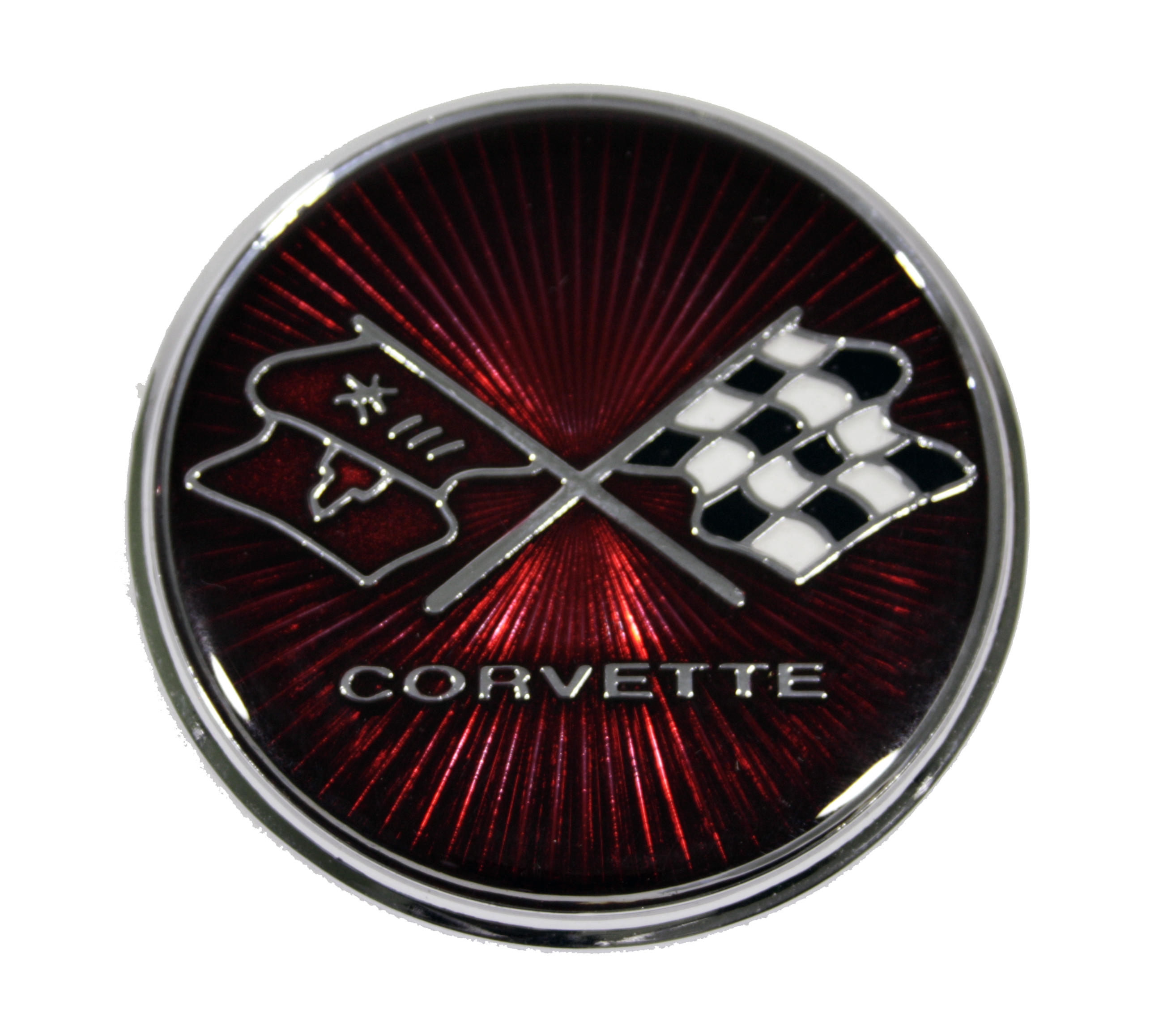 Corvette Gas Door Emblem