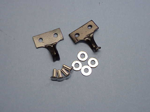1963-1982 Corvette Jack Spring Mounting Bracket with Rivets - Pair