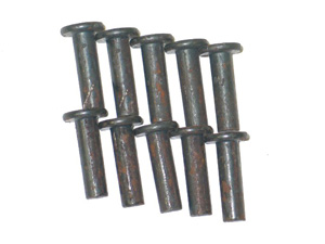 1965-1982 Corvette Brake Rotor Front and Rear Rivets (10 Pieces)