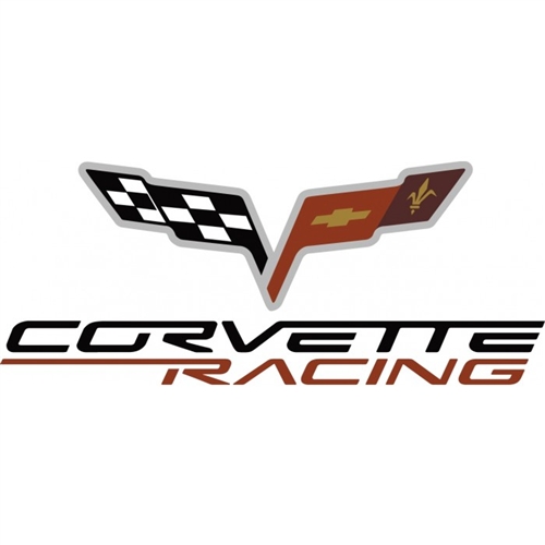 2005-2013 Corvette THIS C6 LARGE DECAL ( CORVETTE RACING ) IS MADE OF HI-PERFORMANCE SELF ADHESIVE VINYL TRANSFER TAPE