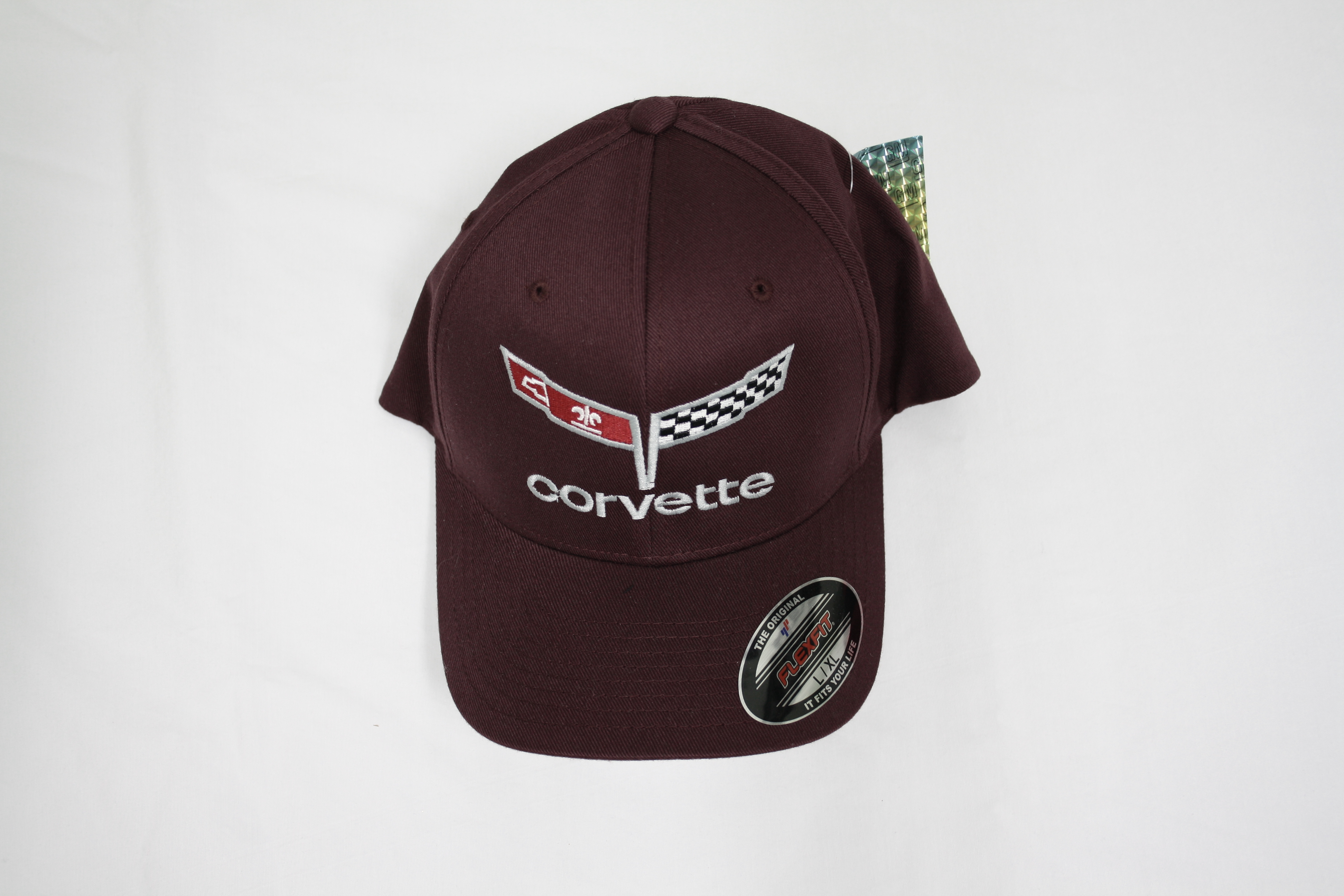 1980-1981 Corvette Red Hat with Crossed Flags