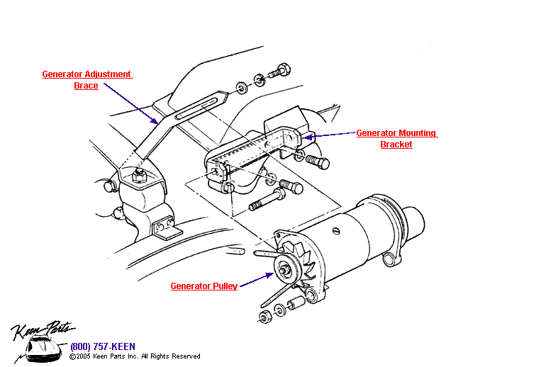  Diagram for a 1957 Corvette