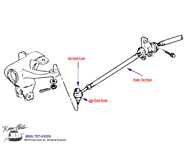 Keen Corvette Parts Diagrams