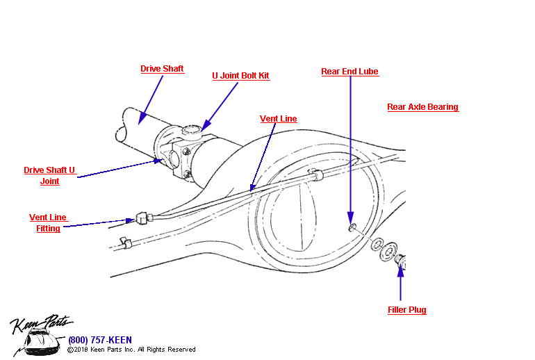 Differential Diagram for All Corvette Years