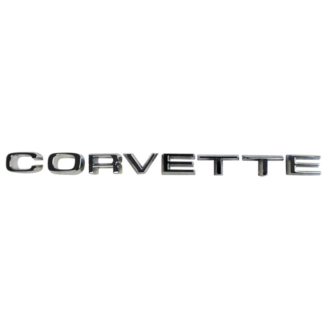 1974-1975 Corvette Rear Letter Set with Nuts