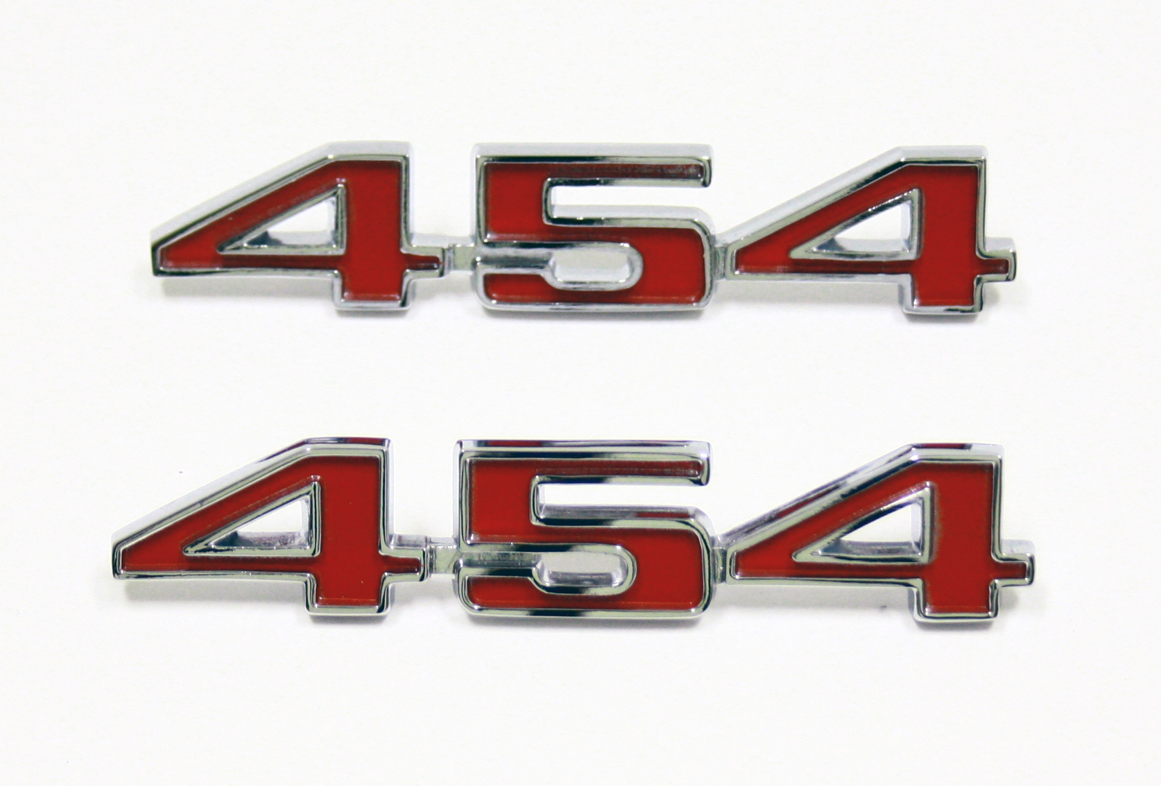 1973-1974 Corvette Hood Emblem - Pair 454