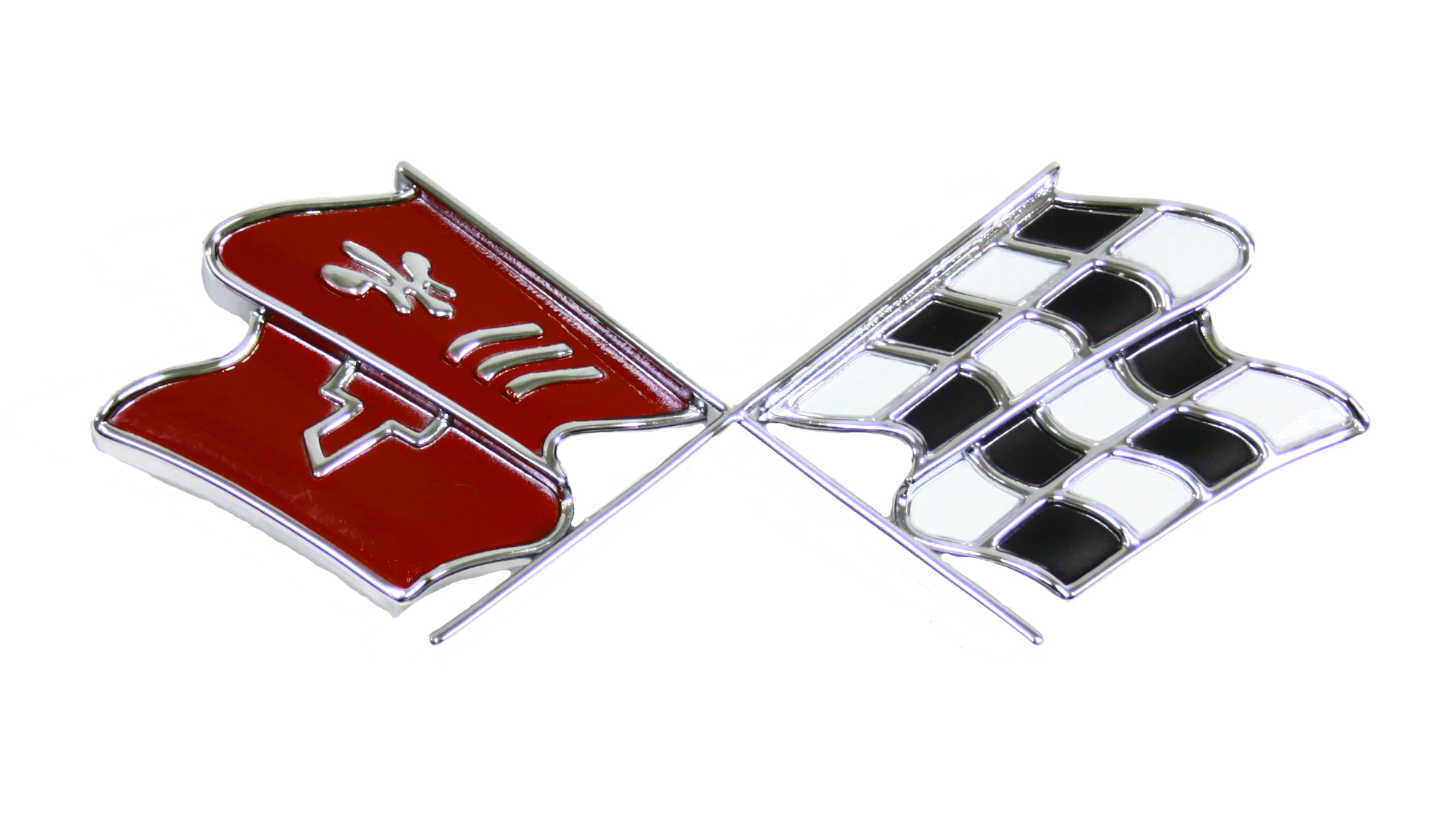 1968 Corvette Gas Door Emblem (Correct)