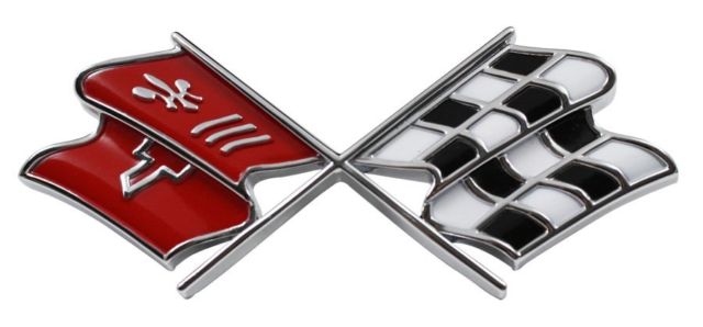 1968-1973 Corvette Gas Door Emblem
