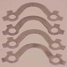 1966-1980 Corvette Exhaust Manifold French Lock Set (4 pcs) - Stainless Steel - Small Block