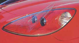 2005-2013 Corvette Headlight Covers Clear Protectors Help Protect Covers From Scratches And Road Debris. They Are Cons
