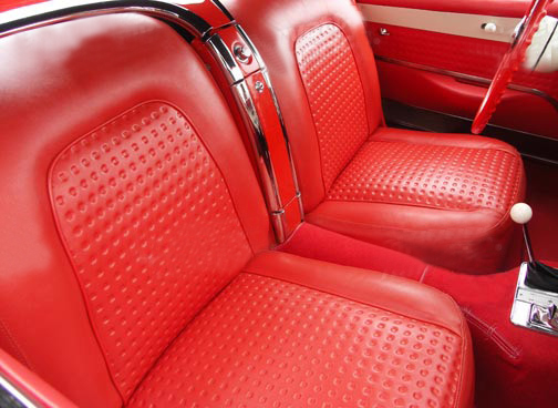 1956-1957 Corvette Vinyl Seat Cover Set 