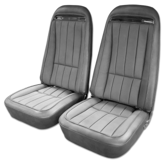 1973-1974 Corvette Leather Seat Cover Set  Exact Reproduction