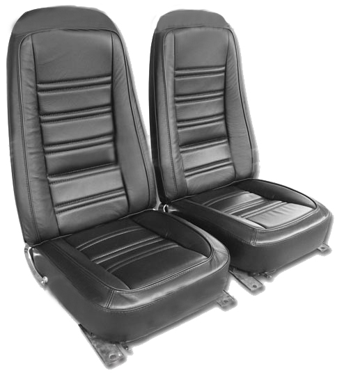 1976-1978 Corvette Leather Seat Cover Set  Exact Reproduction
