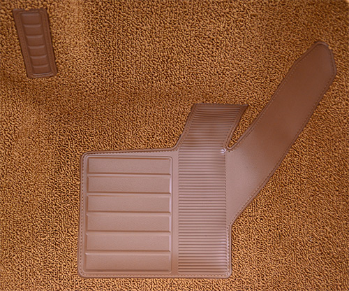 1970 Corvette Front Carpet Set Cut Pile with Pad 