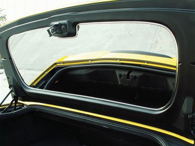 2005-2013 Corvette Convertible Trunk Lid Panel (Mirrored Finished Stainless Steel)
