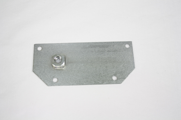 1961-1962 Corvette Underbody Seat Hold-Down Plate Front Left