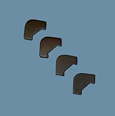 Corvette Battery Hold Down Spacer Set (4 Pieces)