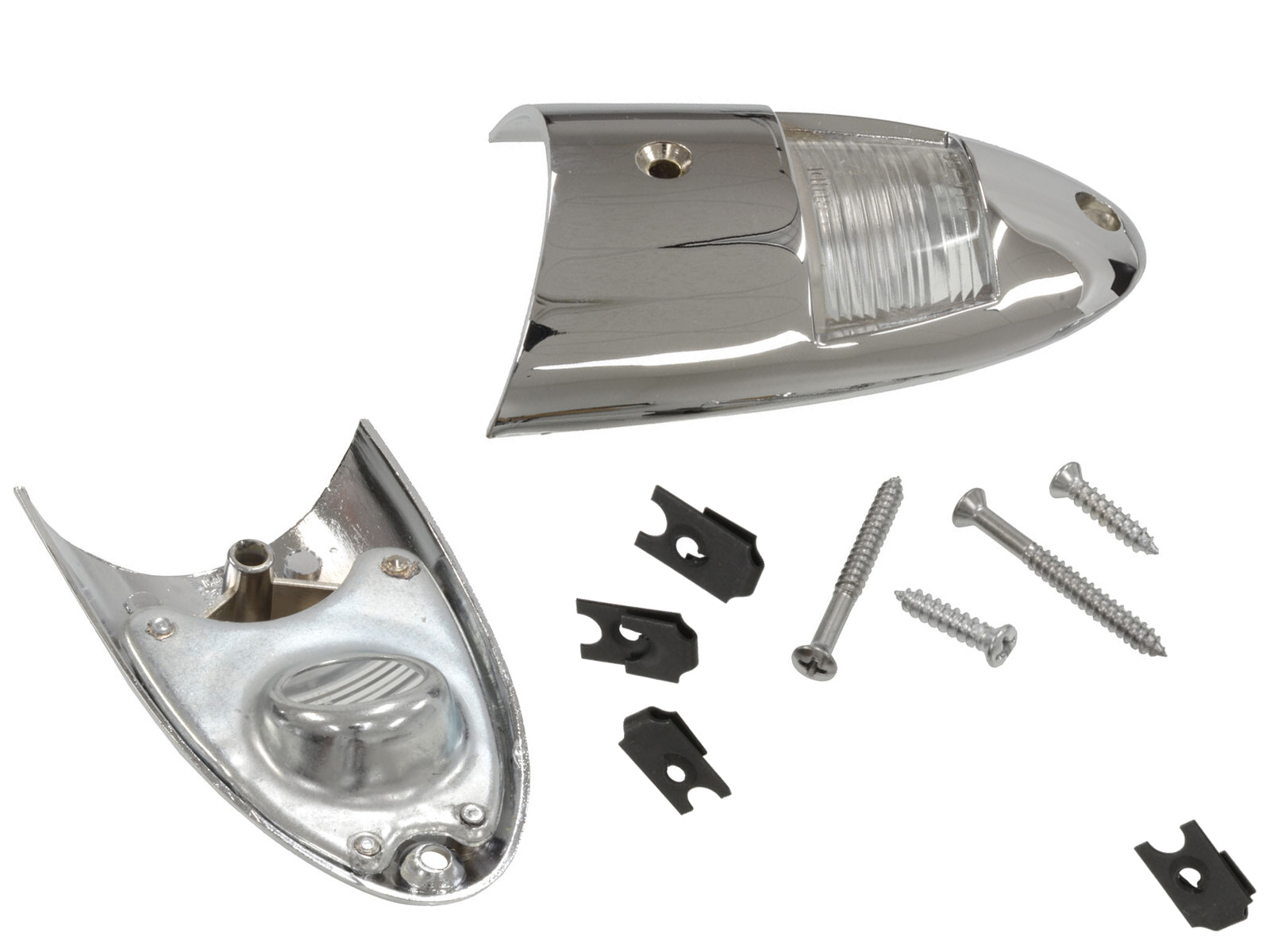 Corvette License Light Assembly with Fasteners