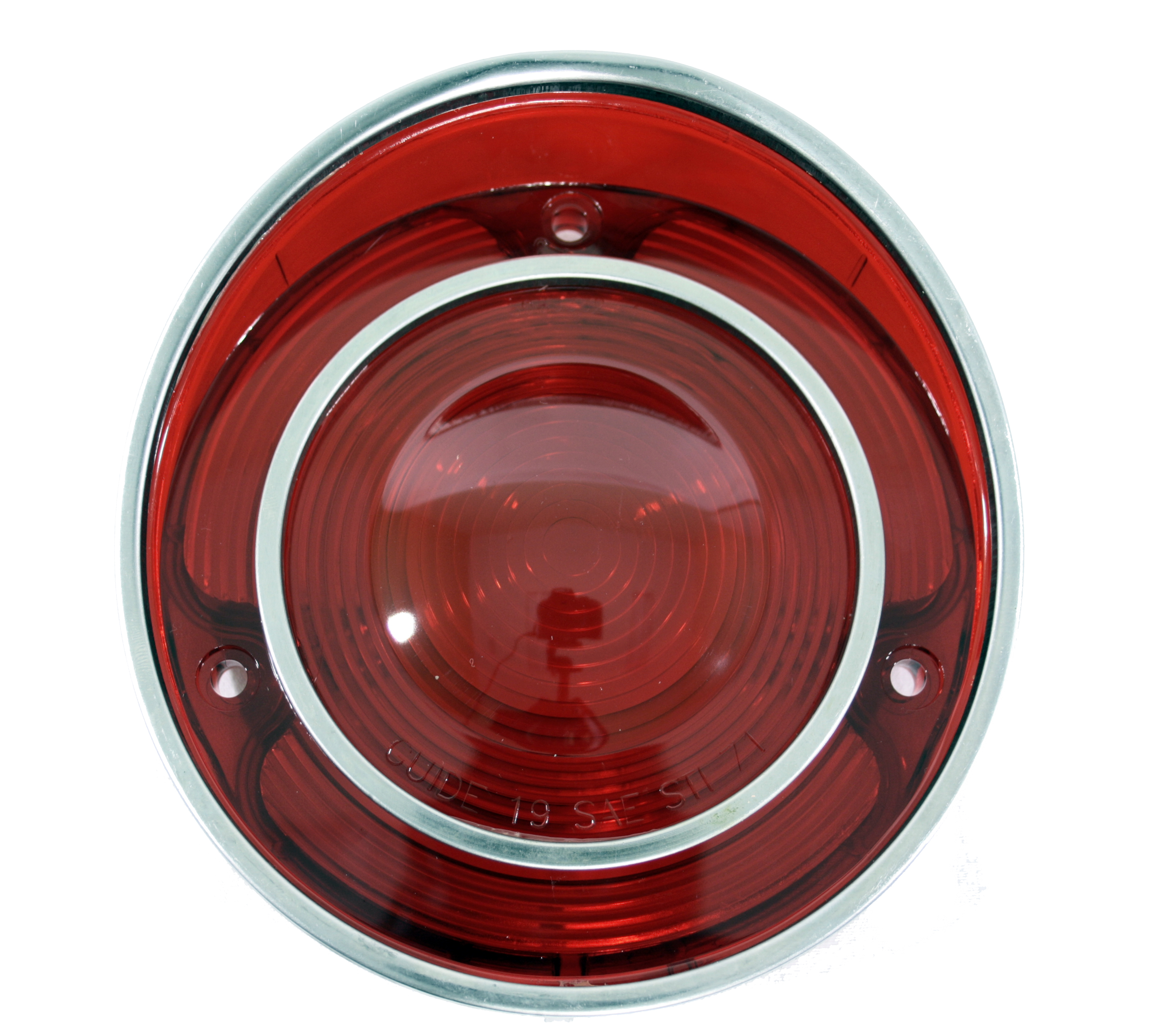 1971-1973 Corvette Outer Tail Light Lens (Red)