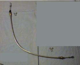 1969-1976 Corvette Steering Column Lock Cable to Transmission (4 Speed) (Correct)