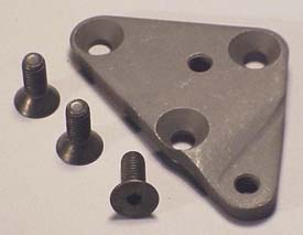 Corvette 4 Speed Shifter Mounting Plate with Screw (3 Screws)