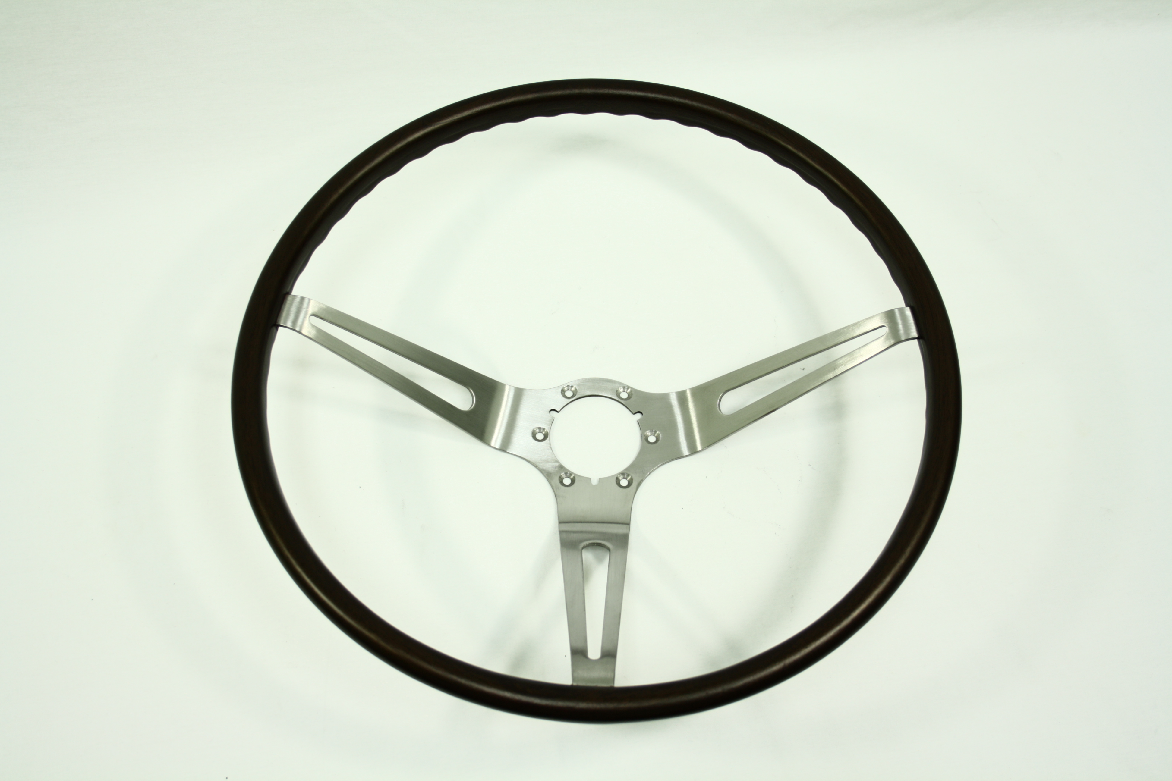 1963-1966 Corvette Simulated Wood Steering Wheel (Reproduction)