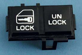 1984-1985 Corvette LH Power Door Lock Switch