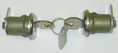 1963-1966 Corvette Door Lock - Pair with Keys