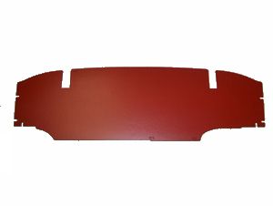 1956-1960 Corvette Flat Trunk Liner (Red) Replacement