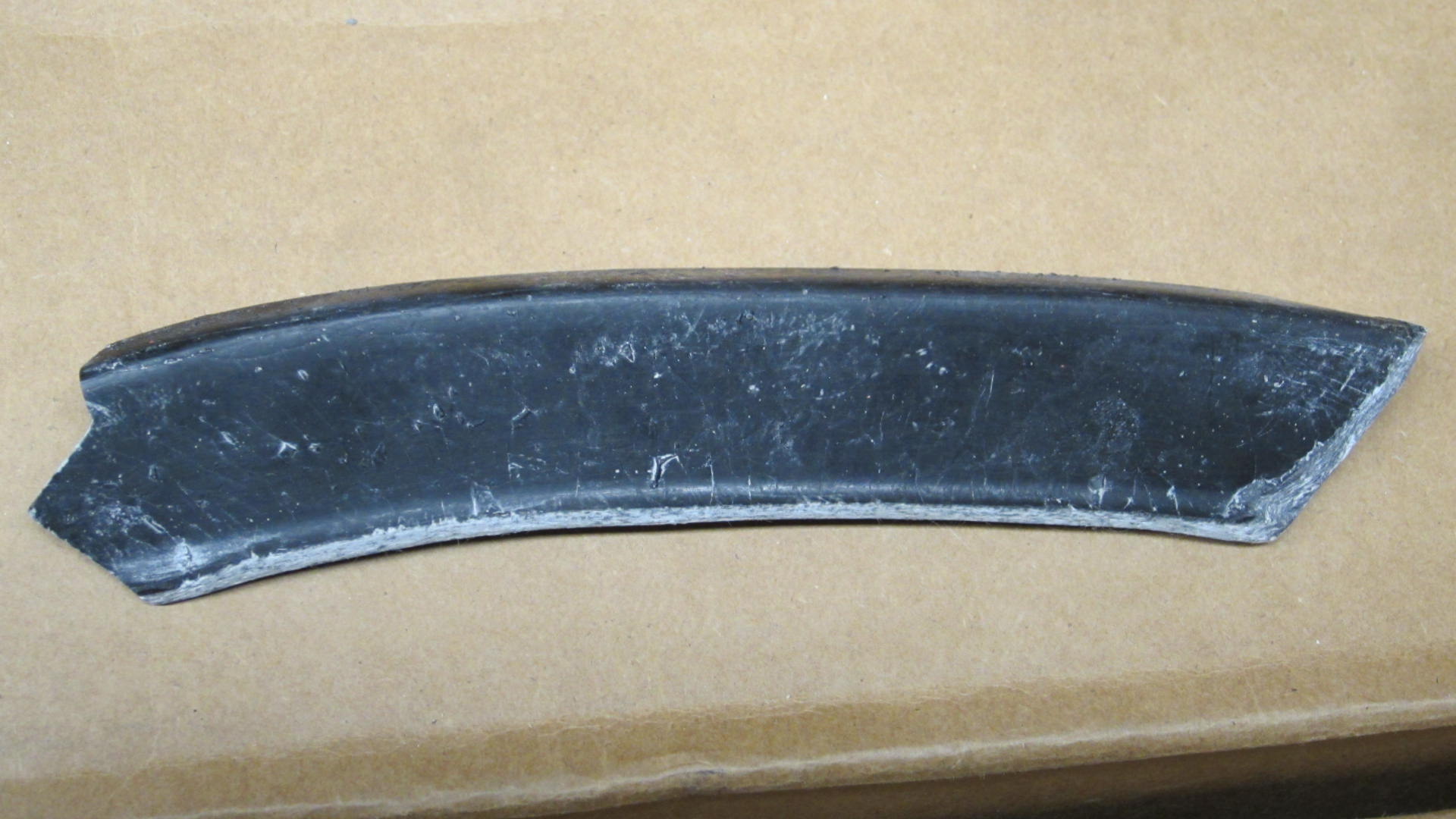 1968-1973 Corvette Reinforcement at Rear Lower Panel with Side Exhaust RH (Press Molded)