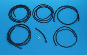 1962 Corvette Washer Hose Set with Fuel Injection