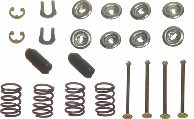 1953-1959 Corvette Front and Rear Shoe Hold Down Kit