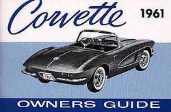 1961 Corvette 1961 Owner's Manual