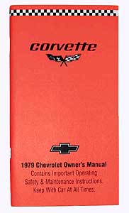1979 Corvette 1979 Owner's Manual