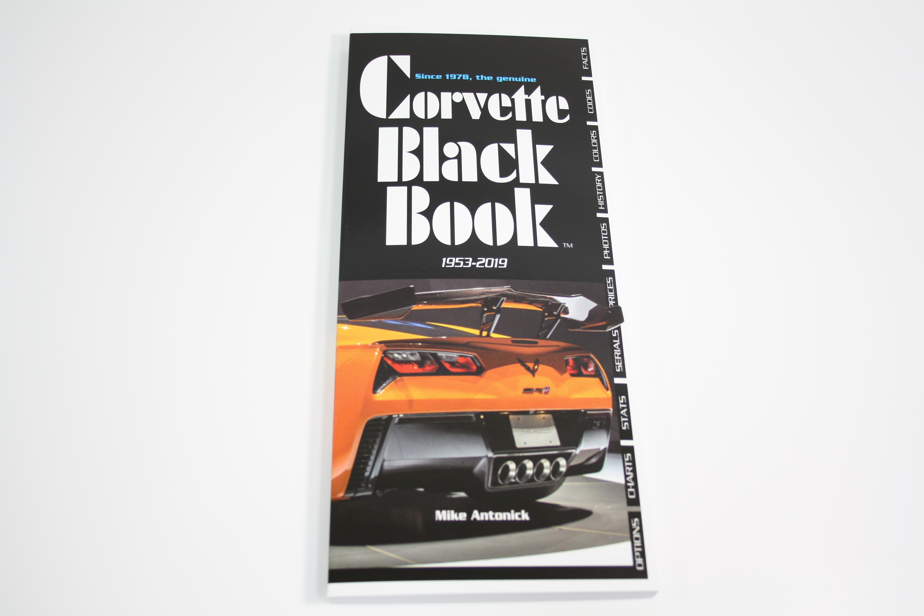 1953-2019 Corvette THE CORVETTE BLACK BOOK 1953-2019