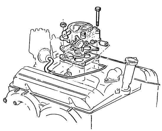 Carburetor - Intake Manifold