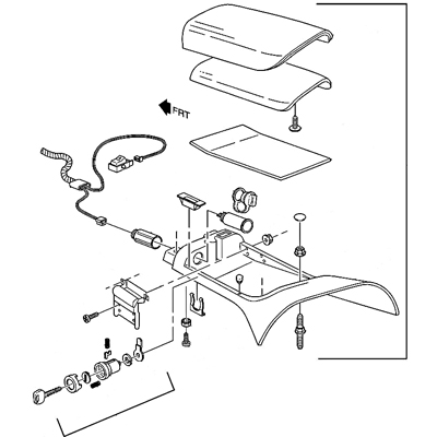 Console- Seat Separator